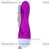 Vibrador con masajeador de clitoris y carga usb